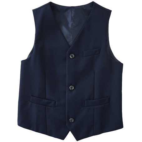 Gilet Veste sans Manche Costumes Garçons d'honneur Enfant Petit Veston Gentleman Vêtements Habillés Gilet Habillé Garcon Costume