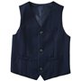 Gilet Veste sans Manche Costumes Garçons d'honneur Enfant Petit Veston Gentleman Vêtements Habillés Gilet Habillé Garcon Costume