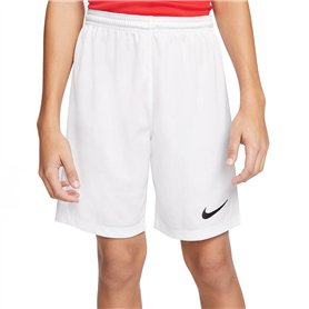 Short de Sport pour Enfants Nike DRI FIT PARK III BV6865 100 Blanc