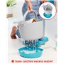 Skip Hop Moby - Seau de Rangement pour Jouets de Bain pour Bébé 9 Mois et Plus - Forme de Baleine - Organisation Astucieuse pour