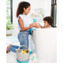 Skip Hop Moby - Seau de Rangement pour Jouets de Bain pour Bébé 9 Mois et Plus - Forme de Baleine - Organisation Astucieuse pour