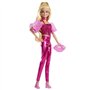 Barbie - Poupée Deluxe Style - Tenue rose métallisé et cheveux blonds - Barbie - JFP40