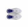 Under Armour Femme UA W HOVR Sonic 6 Performance Technique, 102 White Sonar Blue Baja Blue, 37.5 EU