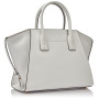 MICHAEL KORS 30F2G4VS3L-085 AVRIL LG TZ SATCHEL Women White Size One Size