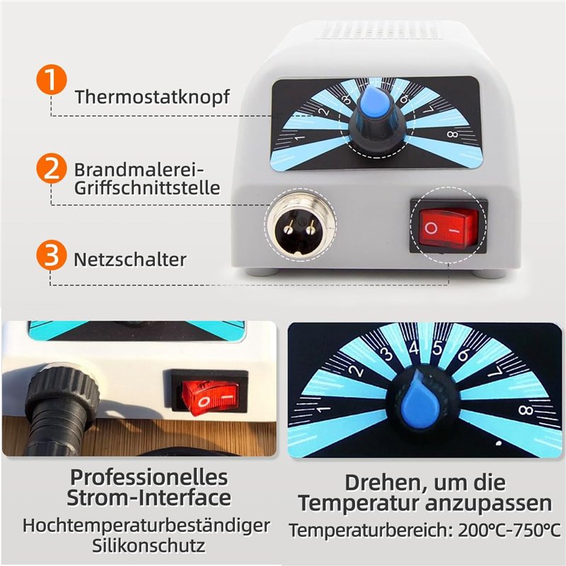 Poignée Réglable et Antidérapan