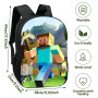 Minnecraft Enfant Sacs Scolaires 3D Impression Sac à Dos Animé Thème Scolaires Cartables Étudiant Cartable Imperméab