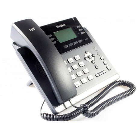 Yealink SIP-T42G Téléphone IP 12 lignes Gigabit ultra élégant