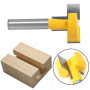 Gasea 8mm T-Track Routeur à Rainure en T Forme Routeur Bits Coupe du Bois de Fraisage Outil Routeur Lame Bord Droit Bit 8mm Lame