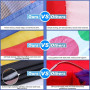 Tente Tunnel Enfant, Eocusun Pliant Tente Maison Aire de Jeux Pop-up Exterieur avec Tente Boule Pit et Panier + Sac de Rangement