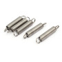 sourcing map Ressort de Traction Ressort de Tension Ressorts d'Extension 0.8mmx8mmx45mm 304 Inoxydable Acier Argenté 5pcs