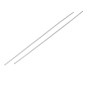 sourcing map Ressort de Compression 0.5mmx3mmx305mm 304 Acier Inoxydable Argenté 2pcs