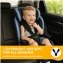 kelav Protege Ceinture Voiture Enfant,3 Pièces Noir Protection Ceinture de Sécurité,Universal Coussin Voiture Enfant Amovible Po