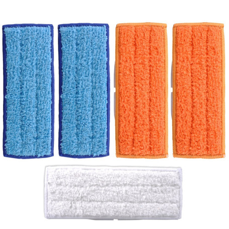 Lingette pour iRobot Braava Jet 240 - Lot de 5 Lingettes en Tissu microfibre de Rechange Réutilisable - KEEPOW