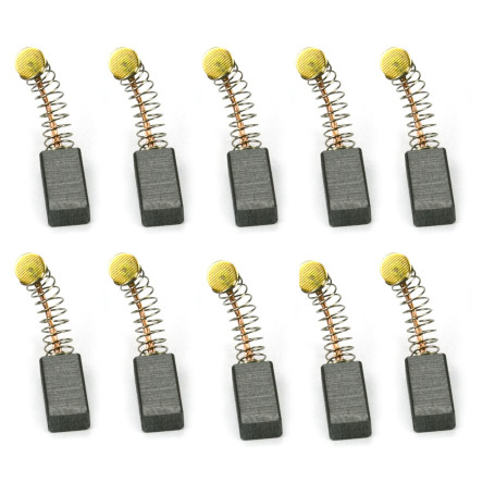 WANGCL Burch 103 Lot de 10 charbons pour outils de moteur Bosch GBH2-20SE 5 x 8 x 15 mm