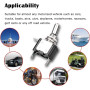 Linkstyle 5PCS Interrupteur à Bascule, 12V 20A SPST ON/OFF Interrupteur Bascule Étanche mit LED pour Voiture Marine RV