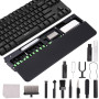 Kit de nettoyage de clavier 22 en 1 avec Wrist Rest - Matériau élastique souple - Kit de nettoyage pour écouteurs AirPods - Desi