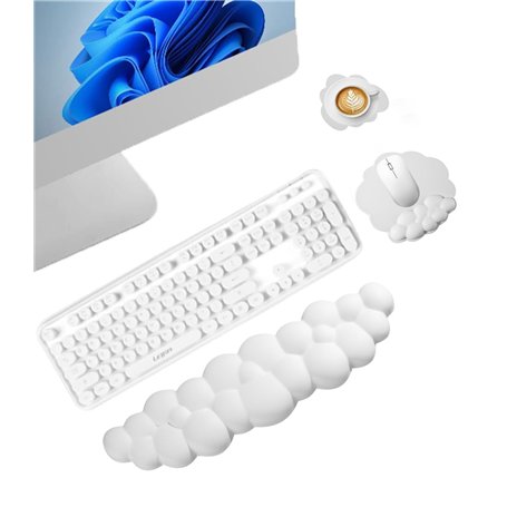 Zofory Cloud Wrist Rest Keyboard and Mouse