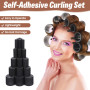 52 Pièces Bigoudis Cheveux Set,30 Rouleaux Cheveux Chauffant Heatless Curling avec 5 Tailles 60mm 48mm 36mm 25mm 15mm avec 20 Pi