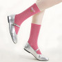 BOFUNX Chaussettes Paillettes Femme Râleuse Chaussettes Socquettes Rose Respirant Anniversaire Fête Noël Cadeau pour Maitresse M