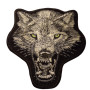 Ecusson brode applique Patch thermocollant pour vetement veste jeans ecusson thermocollant enfant bebe"Le Loup 7,6 x 7 cm "