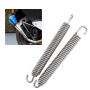 4X Remplacement Ressorts d'échappement en Acier Inoxydable pour Motos 80mm pour Tuyau d'expansion de Silencieux Collecteur de Ch