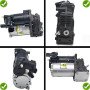 AIRSUSFAT 37206859714 E70 Pompe de compresseur d'air compatible avec BMW E70 X5 X6 E71 2006-2014 37226785506 37226775479 3720679