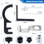 FreeTec 8pcs Kit Calage Distribution Diesel, Outil Calage Distribution Blocage de Chaîne de Distribution Arbre à Cames Pompe à I