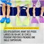 FINIS Booster Fins - Palmes de natation de haute qualité pour les enfants de 8 à 11 ans - Palmes de natation pour améliorer la p