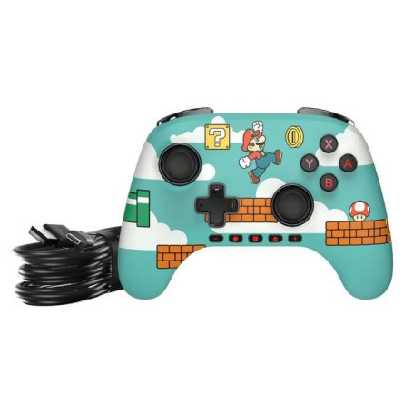 Manette de jeu - Nintendo Switch 2 - Mario Time - Filaire - Power A