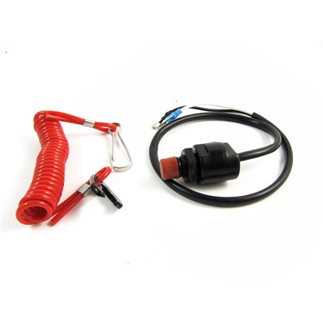 Universal Bateau Moteur Hors-Bord Moteur Kills Interrupteur d'arrêt et de sécurité d'attache Tour de Cou