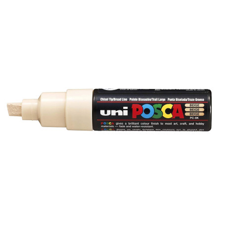 Posca Uni-Ball PC-8K Marqueur Beige