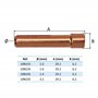 ELCAN Consommables et accessoires professionnels pour torche de soudage TIG série WP 17 18 26 avec buses en céramique, buses, co