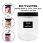 Mczcent Tirelire Transparente, Grande Tirelires Plastique pour Pièces de Monnaie, Grand Tire Lire Piggy Coin Money Tip Bank Jar 