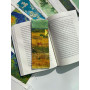 Lot de 7 toiles de coton imprimées de haute précision de 20 x 25 cm de Van Gogh, tissu pour la couture, la confection de sacs, l
