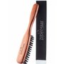 ZilberHaar - Brosse Cheveux & Barbe Long - 100% Poils Véritable de Sanglier Rigide de 1ere Coupe - Soin du Visage Hommes Compati