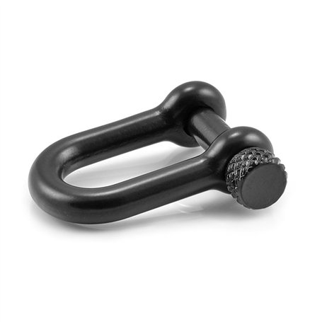 Manille droite en acier avec un axe à visser simple à manier