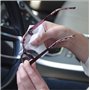 Zeiss Spray pour lunettes de 30 ml avec chiffon en microfibre pour un nettoyage en douceur et en profondeur de vos verres de lun