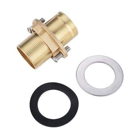 Filetage M32 en Acier Inoxydable avec Kit d'Ecrou Connecteurs de Robinet Mitigeur de Cuisine Salle de Bain avec Rondelle Kit de