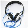 FeiYen Câble de rechange compatible avec Sennheiser HD25 / HD25-1 / HD25-1 / II HD25-13 / HD25-C casque, contrôle du volume à di