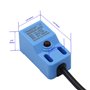Heschen SN04-N2 Détecteur de proximité inductif Carré Type Non blindé Distance Détecteur 5mm 10-30VDC 200mA NPN Normalement ferm