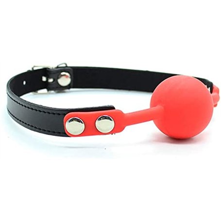 gancia Ballon d'entraînement en Silicone Rouge