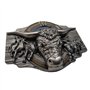Xwest Longhorn Cowboy Cowgirl Bull Rodeo Western Texas Belt Buckle Boucle de ceinture