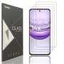 Tzstz 3 Pièces Verre Trempé D'écran Protecteur pour realme 14x 5G Dureté 9H Anti Rayures HD Film de Protection D'écran