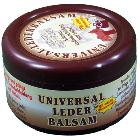 Baume universel pour cuir - 250 ml - Nettoie et entretient les vêtements en cuir