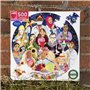 eeBoo International Women's Day Carton recyclé sur la journée Puzzle Adulte 500 pièces sur la Femme-PZFINW, [Multiple]