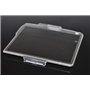 FANZR Lot de 2 coques de protection d'écran LCD pour appareil photo Nikon D7000 SLR Transparent ABS Remplace BM-11