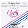 Cordes Corelli Violon Crystal La Nylon/Alu. filé; Medium