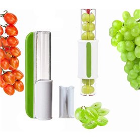 CHCH Trancheuse Tomate Raisin Fruit Légumes Salade Slicer Cerise Fruit Coupe Demi-Vert ou rouge