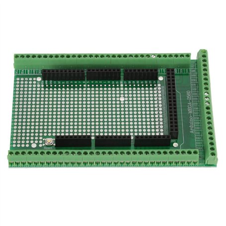 PCB Panneau Prototype Cartes Circuits Plaques Souder pour MEGA-2560 R31 inclus Prototype PCB Barrettes Prises Femelle