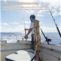 MEYAGOT Sac De Canne A Pêche,3 Couches 150 CM Sacs De Canne A Pêche Portable,Sac De Pêche Pôle Tackle Cas,Housse Cannes A Pêche 